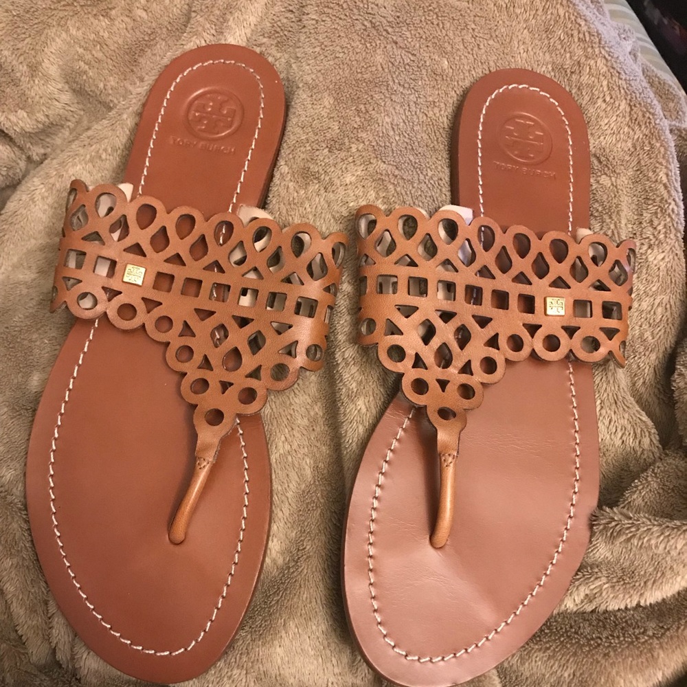 Tory Burch Davy Sandals, LIKE NEW